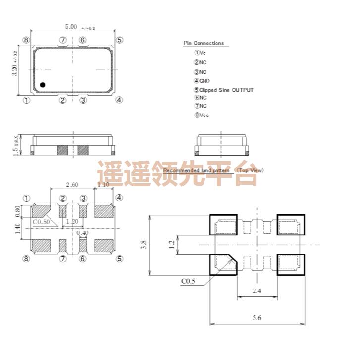 XNCLH26M000THJA2P0,Murata村田腾博官网诚信为本专业服务,XNCLH有源振荡器 XNCLH26M000THJA2P0,Murata村田腾博官网诚信为本专业服务,XNCLH有源振荡器